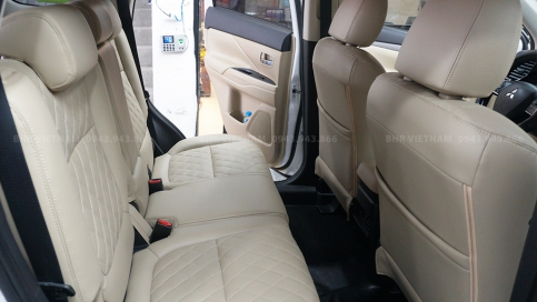 Bọc ghế da công nghiệp ô tô Mitsubishi Outlander: Cao cấp, Form mẫu chuẩn, mẫu mới nhất